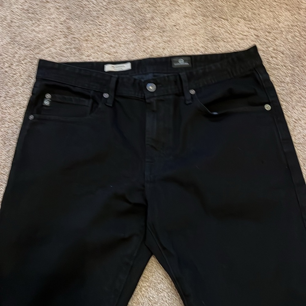 AG GRADUATE TAILORED LEG BLACK JEANS - Picture 10 of 16